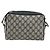 Borsa a tracolla GUCCI GG Supreme Sherry Line PVC Blu Navy Oro 119 02 087 Auth BA13075 D'oro - vista 3