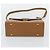 Céline Borsa CELINE in pelle 2way Marrone Oro Auth 182814 D'oro - vista 11