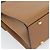 Céline Borsa CELINE in pelle 2way Marrone Oro Auth 182814 D'oro - vista 15