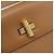 Céline Borsa CELINE in pelle 2way Marrone Oro Auth 182814 D'oro - vista 16