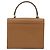 Céline Borsa CELINE in pelle 2way Marrone Oro Auth 182814 D'oro - vista 3
