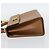 Céline Borsa CELINE in pelle 2way Marrone Oro Auth 182814 D'oro - vista 4