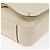 Borsa a Spalla Salvatore Ferragamo Gancini in Pelle Bianco Oro Auth BA13137 D'oro - vista 11