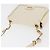 Borsa a Spalla Salvatore Ferragamo Gancini in Pelle Bianco Oro Auth BA13137 D'oro - vista 6