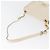 Borsa a Spalla Salvatore Ferragamo Gancini in Pelle Bianco Oro Auth BA13137 D'oro - vista 7