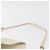 Borsa a Spalla Salvatore Ferragamo Gancini in Pelle Bianco Oro Auth BA13137 D'oro - vista 8