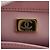 CHANEL Chain Mini Matelasse 18 Bag Lamb Skin Pink Gold CC Auth 181669SAM Rosa D'oro - vista 24