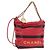 CHANEL Chanel 22 Mini Bag Lammfell 2way Rot Gold CC Authentisch 181415SM Golden