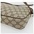 Borsa a Spalla GUCCI GG Supreme PVC Beige Oro 97 02 068 Auth 182397 D'oro - vista 10