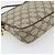 Borsa a Spalla GUCCI GG Supreme PVC Beige Oro 97 02 068 Auth 182397 D'oro - vista 11