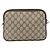 Borsa a Spalla GUCCI GG Supreme PVC Beige Oro 97 02 068 Auth 182397 D'oro - vista 3