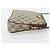 Borsa a Spalla GUCCI GG Supreme PVC Beige Oro 97 02 068 Auth 182397 D'oro - vista 5