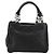 Borsa a mano Salvatore Ferragamo in pelle nera argento Auth 178908A Nero - vista 2