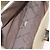 Borsa a tracolla Salvatore Ferragamo Gancini in tela beige e argento Auth BA13175 - vista 22