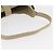Borsa a tracolla Salvatore Ferragamo Gancini in tela beige e argento Auth BA13175 - vista 8