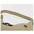 Borsa a tracolla Salvatore Ferragamo Gancini in tela beige e argento Auth BA13175 - vista 9