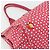 Borsa Tote Miu Miu Canvas Gold Red Auth 182084A Rosso D'oro - vista 13