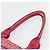 Borsa Tote Miu Miu Canvas Gold Red Auth 182084A Rosso D'oro - vista 8