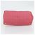 Borsa Tote Miu Miu Canvas Gold Red Auth 182084A Rosso D'oro - vista 9