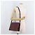 CARTIER Must Line Schultertasche Leder Bordeaux Gold Auth 182486 Golden - Ansicht 22