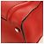Céline CELINE Luggage Mini Shopper Handtasche Leder Orange Silber Authentisch 181473SAM - Ansicht 13