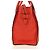 Céline CELINE Luggage Mini Shopper Handtasche Leder Orange Silber Authentisch 181473SAM - Ansicht 4