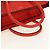 Céline CELINE Luggage Mini Shopper Handtasche Leder Orange Silber Authentisch 181473SAM - Ansicht 7