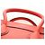 Céline CELINE Luggage Mini Shopper Handtasche Leder Orange Silber Authentisch 181473SAM - Ansicht 8