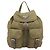 Rucksack PRADA Nylon Khaki Silver Auth 171259 Silber - Ansicht 2