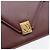 Borsa a Spalla CARTIER Must Line Pelle Bordeaux Oro Auth BA13274 D'oro Bordò - vista 14