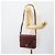 Borsa a Spalla CARTIER Must Line Pelle Bordeaux Oro Auth BA13274 D'oro Bordò - vista 24