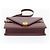 Borsa a Spalla CARTIER Must Line Pelle Bordeaux Oro Auth BA13274 D'oro Bordò - vista 9