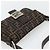 FENDI Zucca Canvas Mamma Baguette Shoulder Bag Black Brown Auth 178872SAM Marrone Nero - vista 6