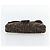 FENDI Zucca Canvas Mamma Baguette Shoulder Bag Black Brown Auth 178872SAM Marrone Nero - vista 9