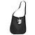 Borsa a tracolla Salvatore Ferragamo Gancini in pelle nera argento Auth BA12954 Nero