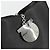 Borsa a tracolla Salvatore Ferragamo Gancini in pelle nera argento Auth BA12954 Nero - vista 14