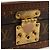 LOUIS VUITTON Monogram Coffretrezor 20 Jewelry Box Marron LV Auth 181425SM Monogramme - vue 12
