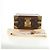 LOUIS VUITTON Monogram Coffretrezor 20 Jewelry Box Marron LV Auth 181425SM Monogramme - vue 23