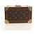 LOUIS VUITTON Monogram Coffretrezor 20 Jewelry Box Marron LV Auth 181425SM Monogramme - vue 6