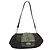 Borsa a Spalla PRADA in Pelle Marrone Scuro Argento Auth 181835M