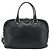 Borsa a tracolla GUCCI in pelle 2way Nero Argento Auth ka4484 - vista 3