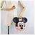 Borsa GUCCI Mickey's 90th Anniversary in plastica Nera Autentica 181907SM Nero - vista 23