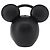 Borsa GUCCI Mickey's 90th Anniversary in plastica Nera Autentica 181907SM Nero - vista 3