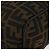 Borsa a tracolla FENDI Zucca Canvas Nero Marrone Auth bs35401 - vista 10