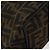 Borsa a tracolla FENDI Zucca Canvas Nero Marrone Auth bs35401 - vista 12