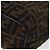 Borsa a tracolla FENDI Zucca Canvas Nero Marrone Auth bs35401 - vista 13