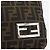 Borsa a tracolla FENDI Zucca Canvas Nero Marrone Auth bs35401 - vista 14