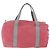 PRADA Boston Bag Canvas Rosa Silber Authentisch 181809 Pink - Ansicht 3