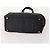 CHANEL New Travel Line Tote Bag Nylon 3 Set Black CC Auth 176442 - view 7