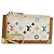 LOUIS VUITTON Monogram Multicolor Pochette Cles Purse White M92655 Auth 171283